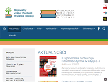 Tablet Screenshot of pedagogiczna.pl